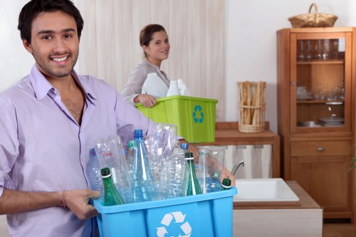 Recycling and donation process during house clearance